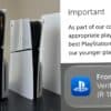 PS5 Age Verification