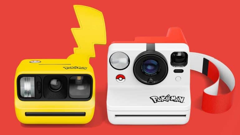 Adorable Pokemon-themed instant cameras for collectors and fans.