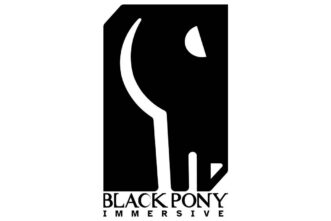 Black Pony logo featuring a stylized black pony head on a white background.