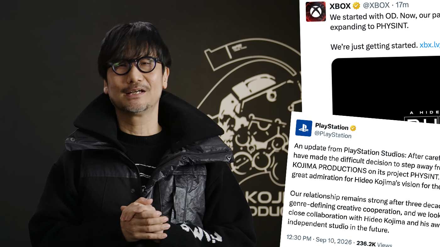 Hideo Kojima's Physint Game Moves to Xbox From PlayStation